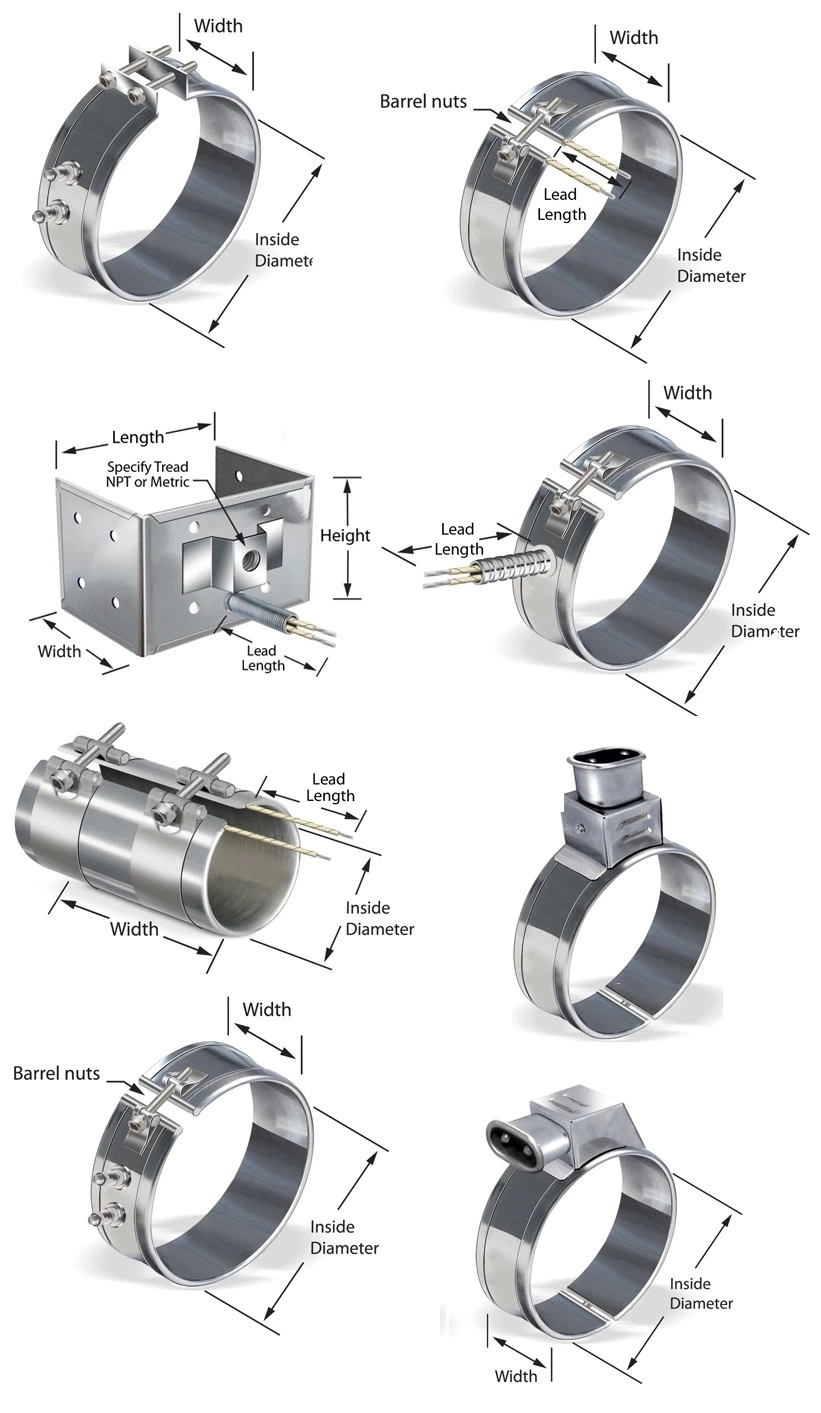 Mica Band Heater with Thermocouple