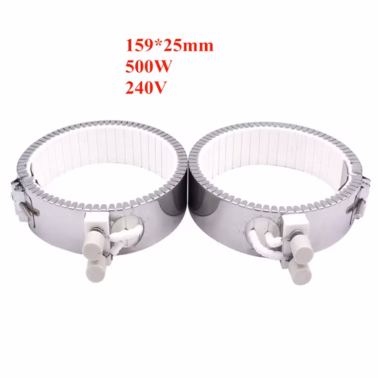 Электрический ленточный нагреватель для выдувных бочек